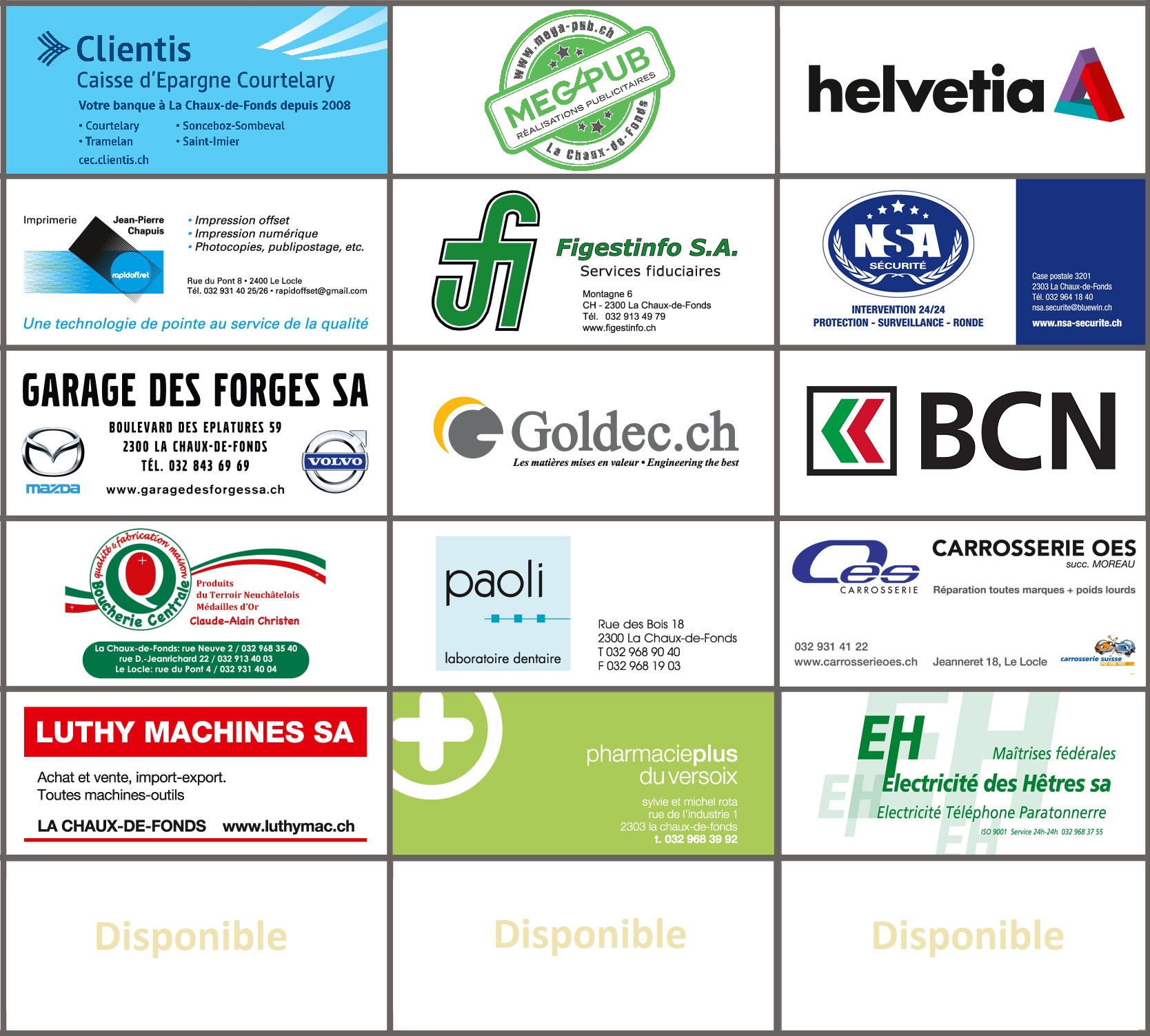 Sponsors Oct 2018 SECH