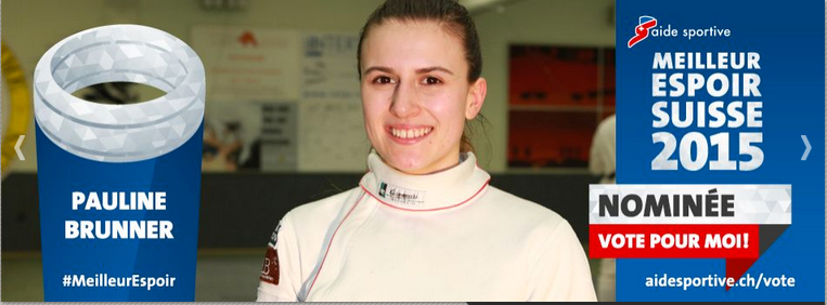 Pauline Brunner Espoir Suisse 15