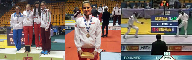 Pauline ChampionneEurope 2014 Sech