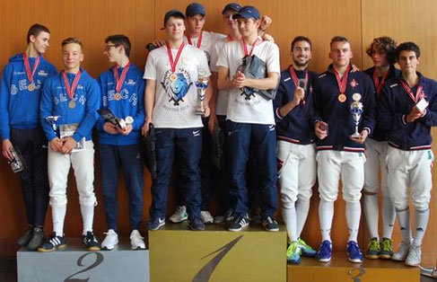 Podium CS U20 Equipe 2018