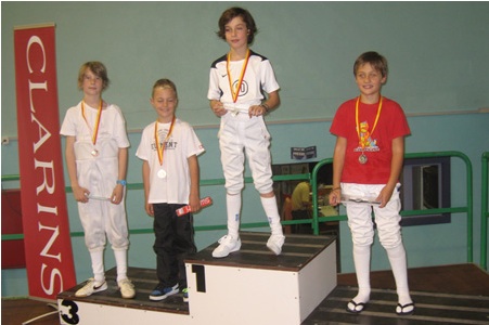 Podium Gabriele Tournoi Clarin Geneve 2011