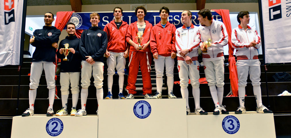 Rapiere 15 podium juniors